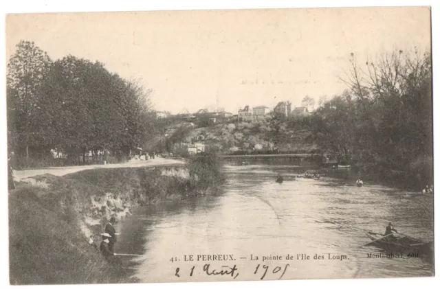 CPA 94 - LE PERREUX (Val de Marne) - 41. La pointe de l'Ile des Loups