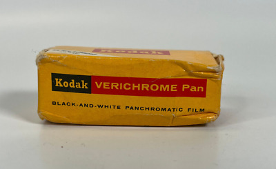 Película sellada Kodak Verichrome Pan VP-127 caducada diciembre 1969