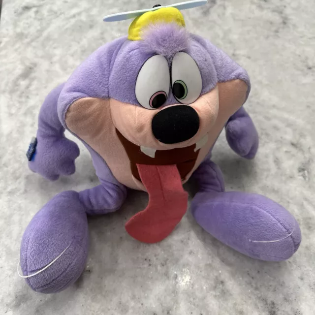 Vintage Tiny Toons Adventures 20" Dizzy Devil Plush Applause 1990 Rare 90s