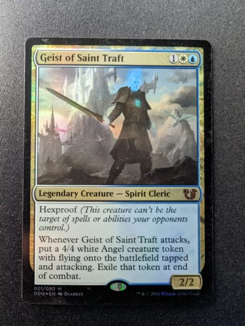 GEIST OF SAINT TRAFT FOIL #1 MTG Duel Decks: Blessed vs. Cursed