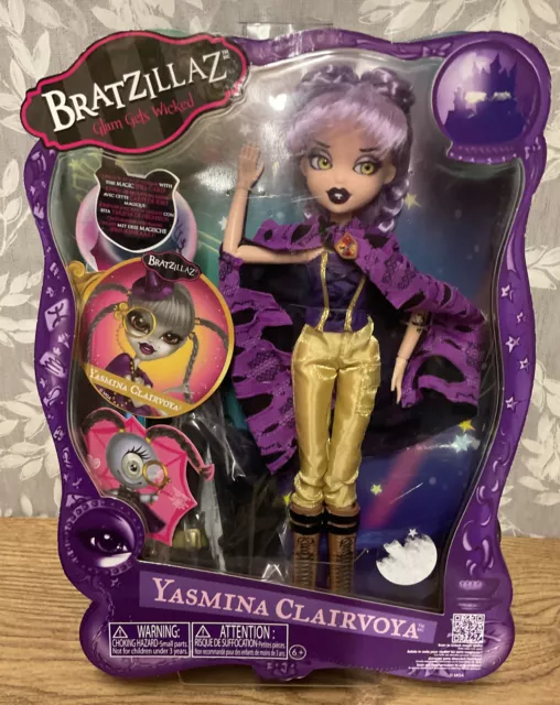 Bratz Bratzillaz Yasmina Clairvoya Magic Night Out Witches Bratz Doll  Yasmin