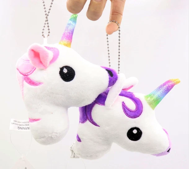 Porte-Clés Peluche Licorne - Doudou & Créature