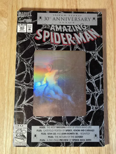 Amazing Spider-Man #365 1st Appearance Spider-Man 2099 Marvel Comics 1992