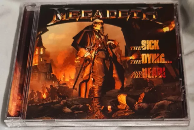 MEGADETH - THE SICK THE DYING THE DEAD ! * CD ALBUM 2022 wie Neu *  inc. Junkie