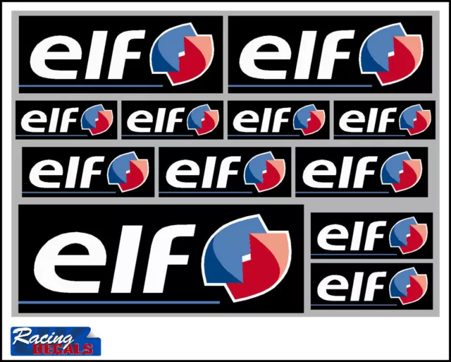 ELF Oils Stickers/Decals - 12 High Quality Printed and Cut Stickers