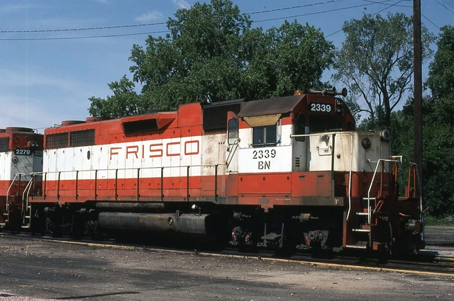 Original Slide Bn 2339 Gp38-2 X-Frisco/Slsf