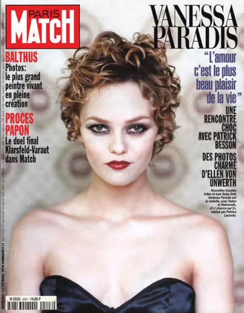Paris Match n° 2547 - Vanessa Paradis / Clint Eastwood / Ute Lemper / Balthus