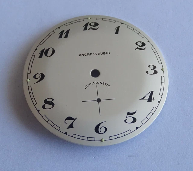 Cadran Per Orologio Cirga Besançon Ancora 15 Rubini