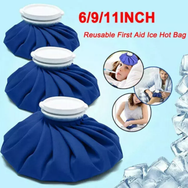Ice Pack Bag Cooler Pain Relief for Knee Head Leg Injury Care Hot & Cold Therapy