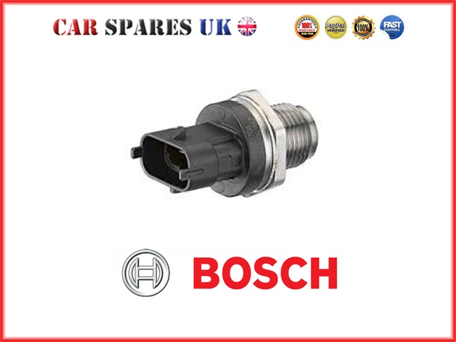 Genuine Bosch Fuel Pressure Sensor 0281006752 - Replaces 0281007017 For Alfa Romeo & More - Made In Germany - View #4