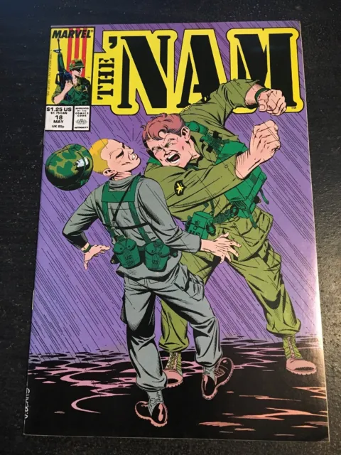 The ‘Nam#18 Incredible Condition 9.0(1988) Valsant Art!!