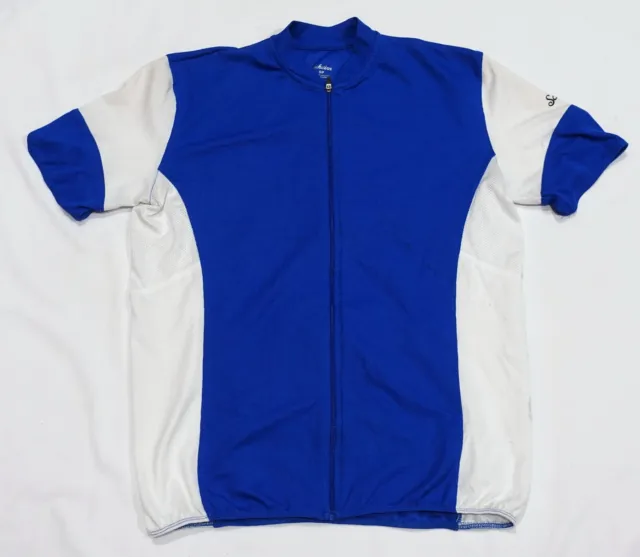 Schwinn Women’s Short Sleeve Blue & White Cycling Jersey Size S/P