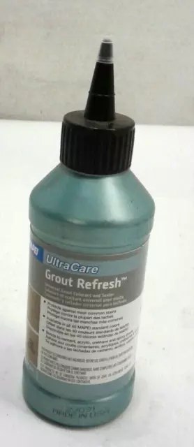 Mapei Ultra Care Grout Refresh 47-Charcoal Universal Colorant & Sealer 8 oz
