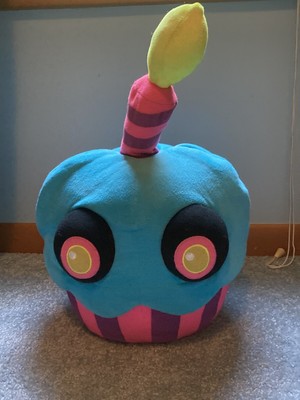 fnaf blacklight cupcake