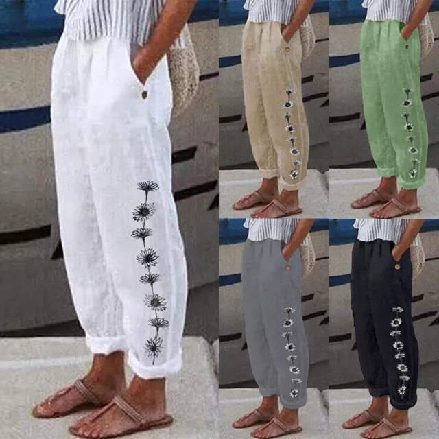 Pantaloni Uomo Pantaloni Harem Fondi Lunghi Pantaloni Dritti Allentati Comfort Quotidiano -