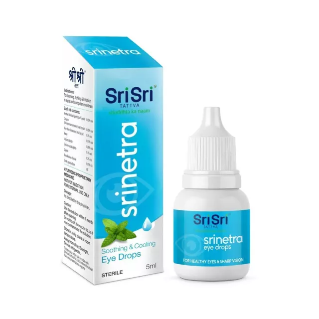 Gotas para los ojos Sri Sri Tattva Srinetra - 5 ml