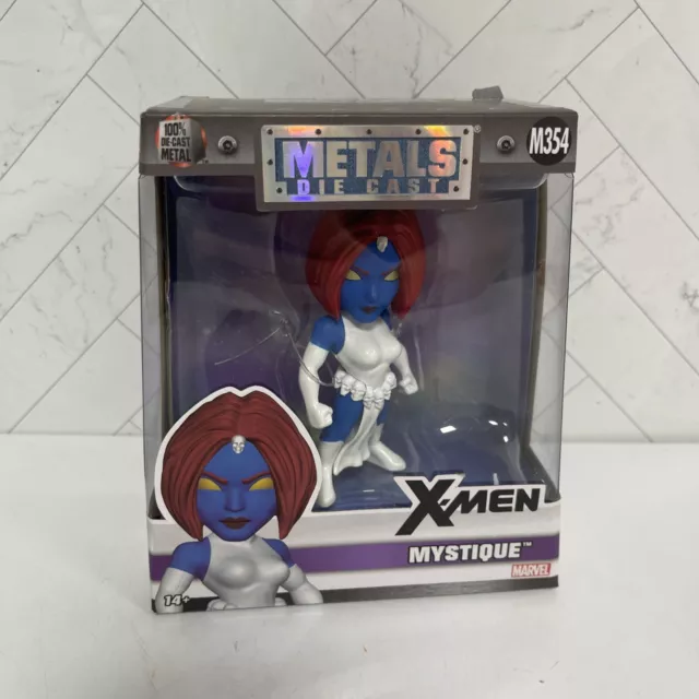 Jada Toys Die-Cast Mystique 4" Inch X-Men Marvel Comics New - Loose in Package
