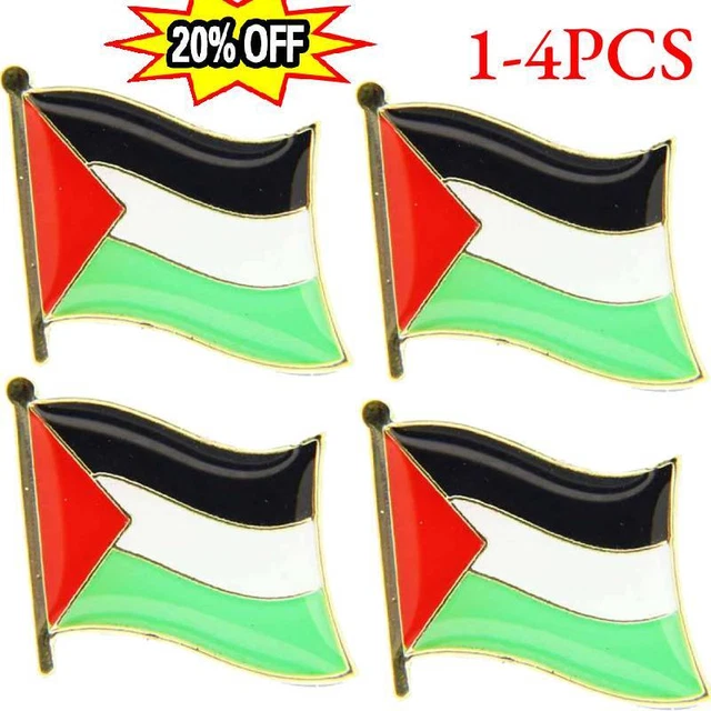 Palestine Flag Pin – National Badge Metal Lapel Pin For Backpack, Hat, Vest, Or Button 7 thumbnail image