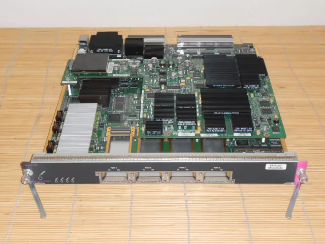 Cisco WS-X6704-10GE-3C WS-X6704-10GE + WS-F6700-DFC3C 4x 10G Catalyst Switch