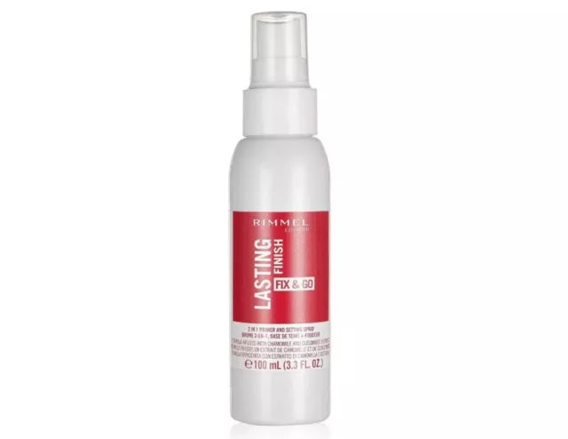Rimmel Lasting Finish Fix and Go 2-in1 Primer and Setting Spray 100mL