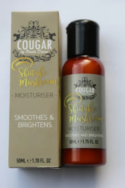 Cougar by Paula Dunne Shiitake Mushroom moisturiser 50ml - Anti-ageing Extract