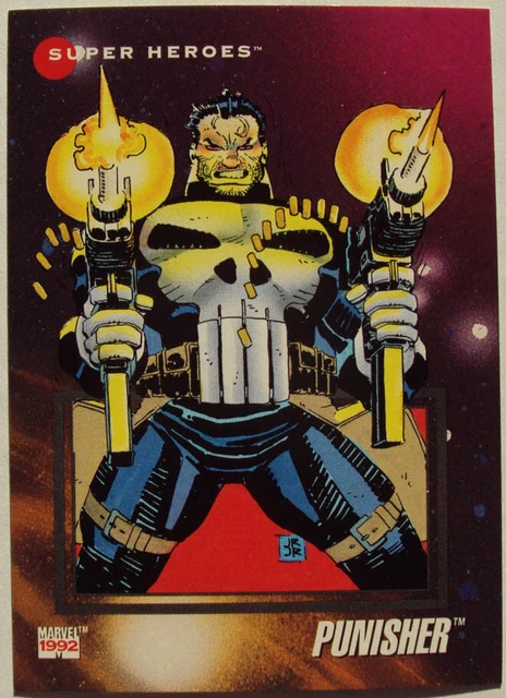 1992 Impel Marvel Universe Series III 3 # 28 Punisher