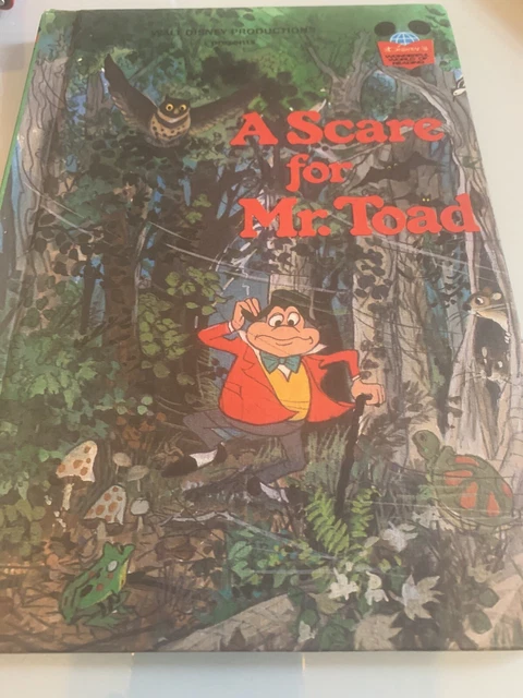 WALT DISNEY’S A SCARE FOR MR. TOAD Random House Book (1985) £2.75 ...