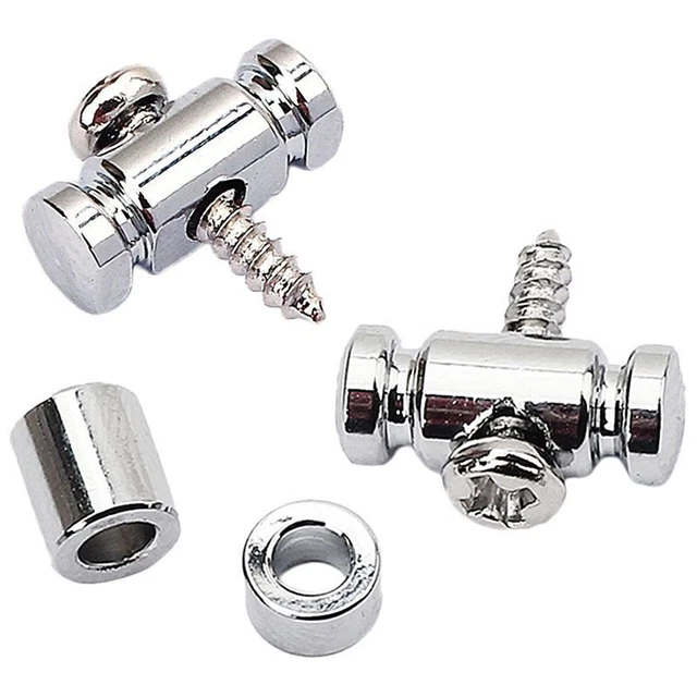 2Pcs Roller String Tree For Guitar Electric Acoustic Box Accessories Chrome X9M8