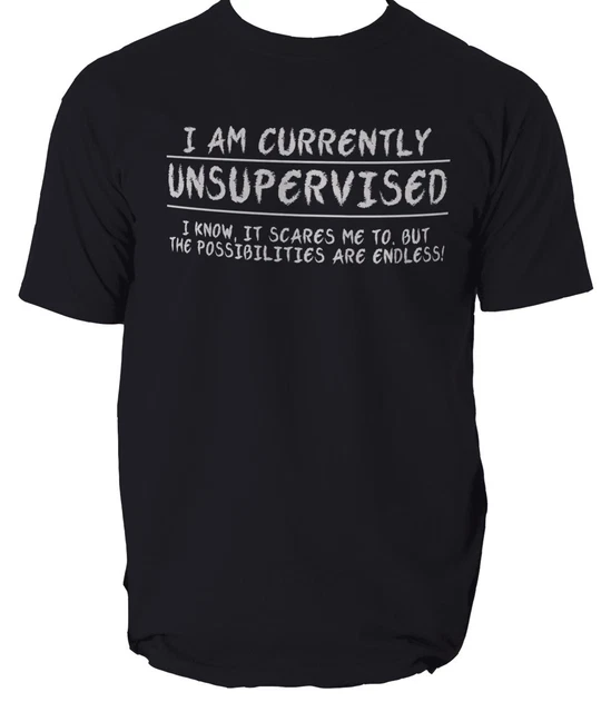 T-shirt divertenti da uomo novità scherzo t-shirt abbigliamento camicia compleanno regalo sei colori
