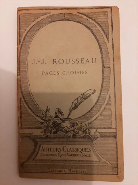 LETTRES SUR LA BOTANIQUE, Rousseau Jean-Jacques pas cher