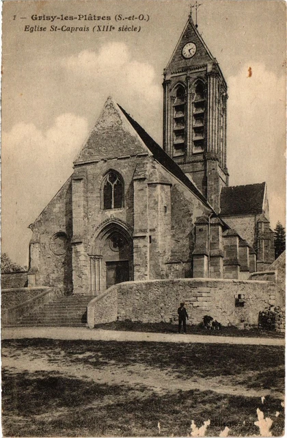 CPA Grisy les Platres Eglise St-Caprais FRANCE (1309929)