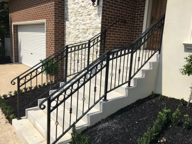 Wrought Iron Balustrade $385/M, Made to order