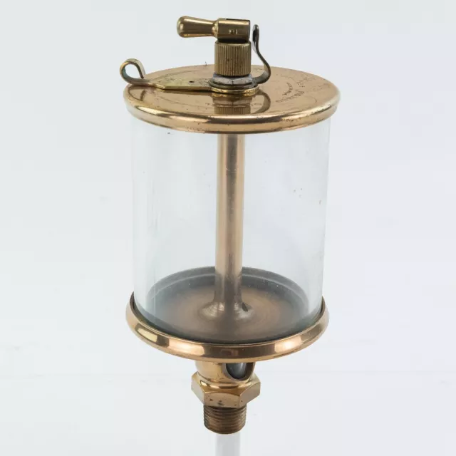 Lunkenheimer No. 6 FIG. 1300 Sentinel Brass Oiler Hit Miss Gas Engine