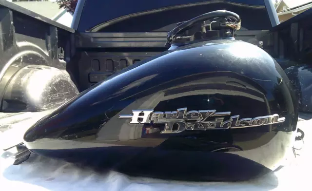 Fuel Gas Tank Fit Harley Touring Electra Glide FLHT 2008-2022 18 Vivid Black