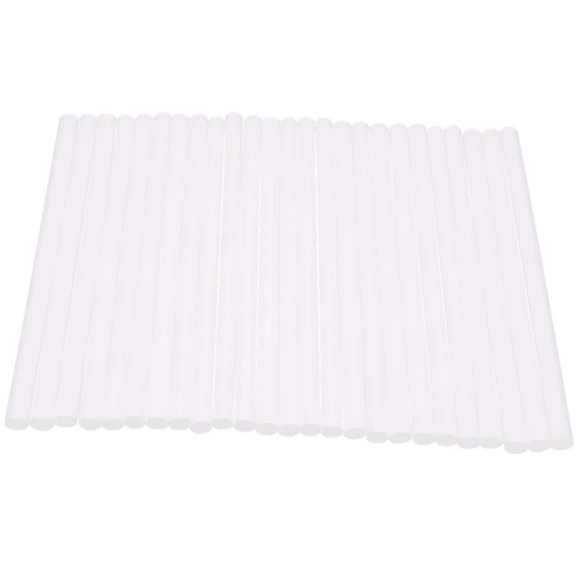 50 piezas varillas de plástico blanco para pastel para construcción de pasteles en niveles y StM4
