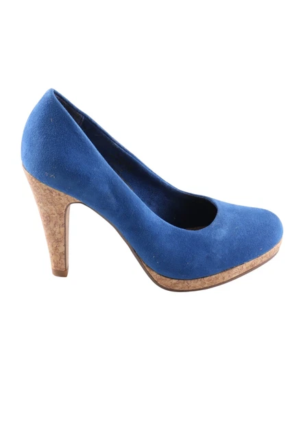 Marco Tozzi tacchi alti donna taglia DE 36 blu business look