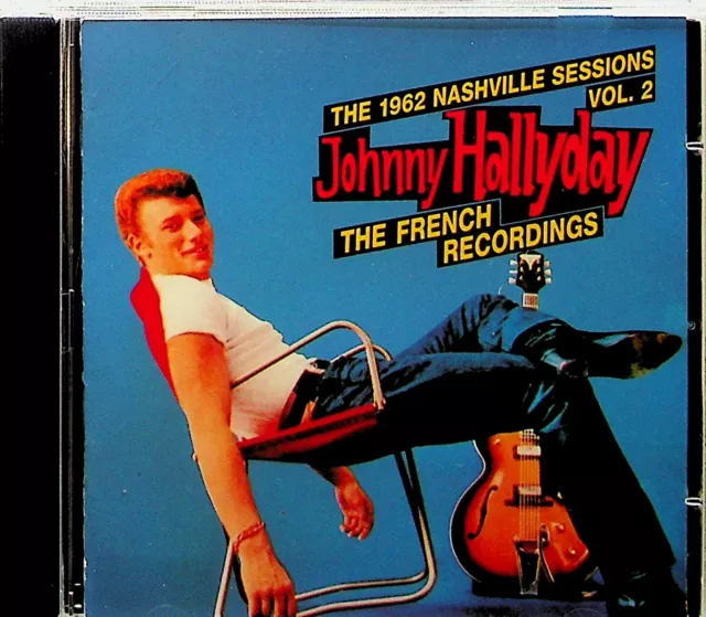 JOHNNY HALLYDAY -1962 Nashville Sessions Vol.2 (CD) Full Silver