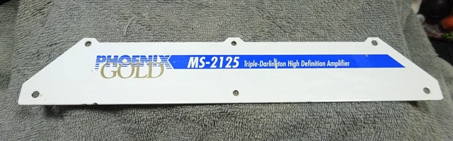 Old School Phoenix Gold Ms-2125 Endplate Free Shipping All States