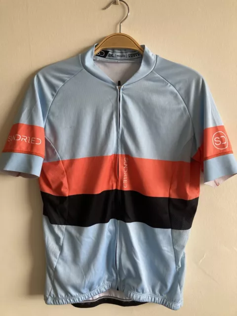 Sundried Men's Euro Stripe Cycling Shirt Jersey Road Bike Top Size 2XL