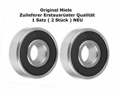 NUOVO Originale Miele subfornitore qualità 2x cuscinetti a sfere per aspirapolvere MRG MOTORE 