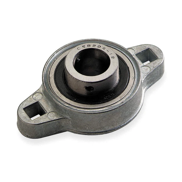 DAYTON 1A397 2 Bolt Flange Brg,Radial Ball,5/8in Bore