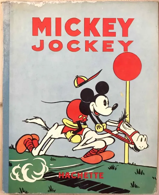 1935, Walt Disney, Mickey jockey.