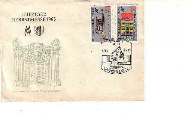 Erstagsbrief Leipziger Messe - Herbstmesse 1985