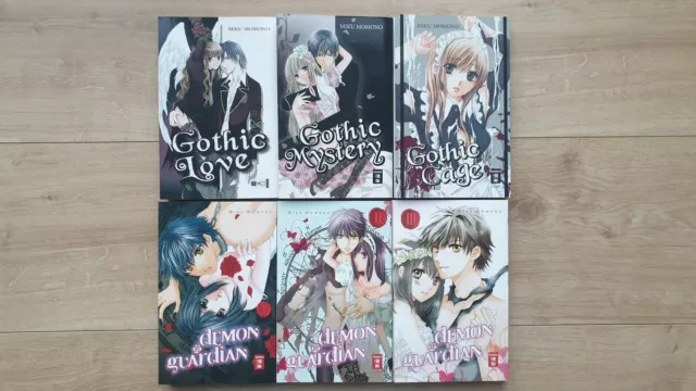 Demon Guardian 1-3 / Gothic Cage Mystery Love ~ Miku Momono 1. Auflage