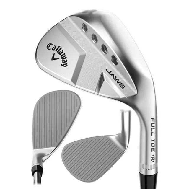 Callaway Mascelle da golf zeppa punta intera, CROMATO vari loft, mano destra, nuovissimo!