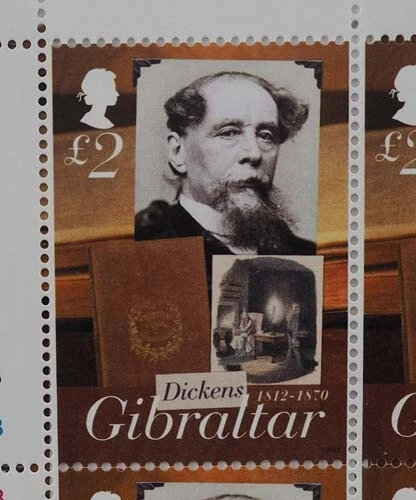 2012 Gibraltar; 140 Serien Dickens, MiNr. 1494/97, postfrisch/MNH, ME 1050,- 3