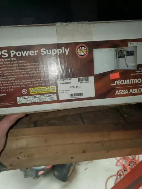 Securitron BPS Power Supply 24-2