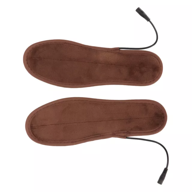 (4142)2pcs USB Thermal Shoe Insoles Unisex Thermal Insole Boot Warmer