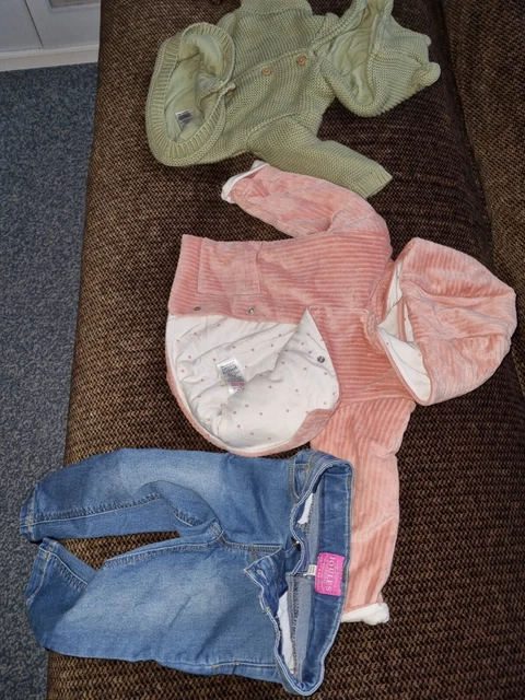 Baby Girls Clothes Bundle 6-9 Month Bundle Joules/M&S. Ex.cond. *Hardly Used*