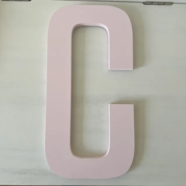 New Pottery Barn Kids Wall Letters 15 inch Pink “C” ($10.00)
